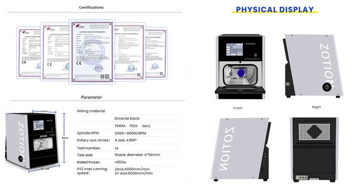 5 axis cnc dental milling machine display 5 axis cnc dental milling machine display