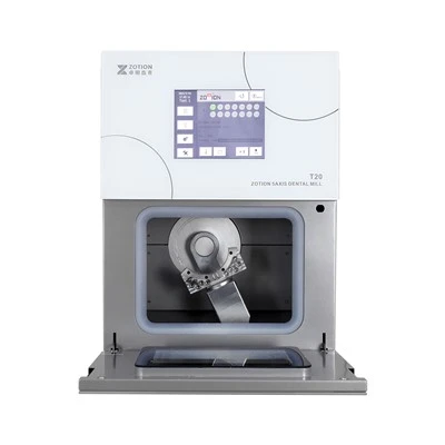Dentes dentais que fazem a máquina fresadora úmida de 5 eixos Cad Cam