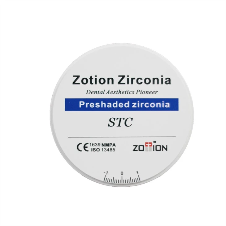 Roland System Milling CAD Cam Compatible Ceramic Zirconia Blocks