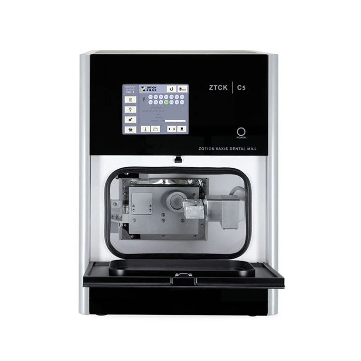 5 Axis Dry Milling Machine For Zirconia PMMA Wax PEEK
