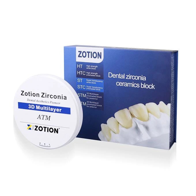 Dental Zirconium Cad Cam Wieland System Dental Material Preshaded A3 Blocks