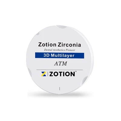 Placa Multicamada de Zircônia 3D para Coroa de Dentes de Zircônia