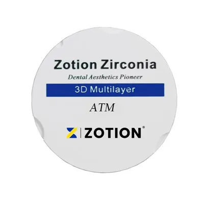 Bloco de zircônia em branco de zircônia dental multicamadas