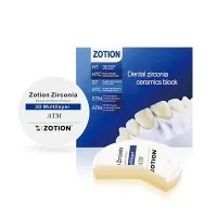 Laboratório Dental Zircônia Disco 98mm CAM CAM CAM CERAMIC BLOCO DE ZIRCONIA DENTAL