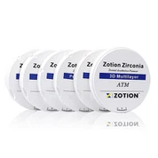 Bloco de zircônia dental