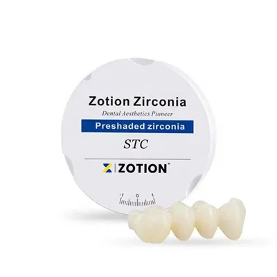 Disco cerâmico de zircônia dentária