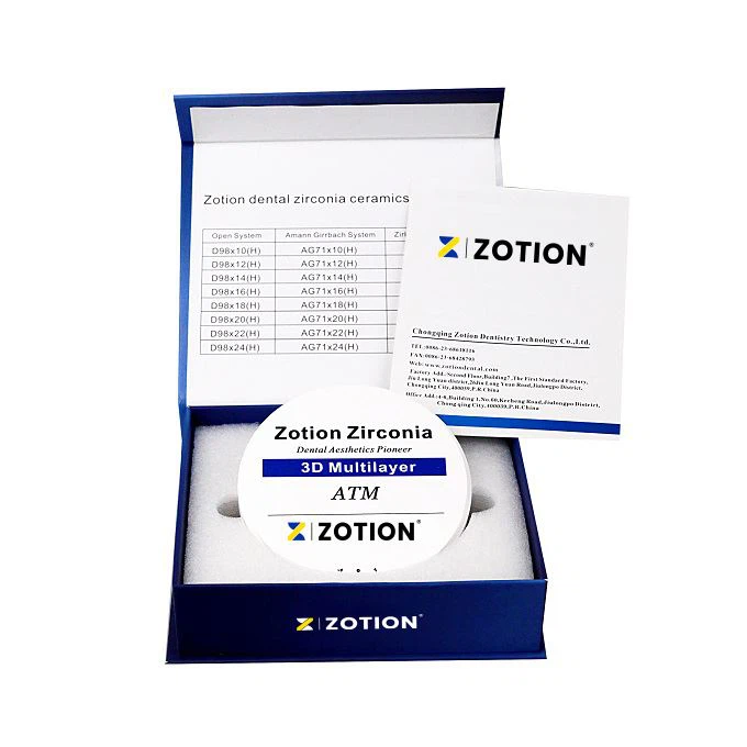 Zotion High Strength Dental Products Zirconia Blank