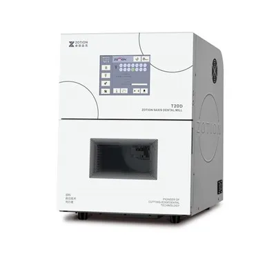 Equipamento de laboratório dentário Máquina fresadora úmida de 5 eixos