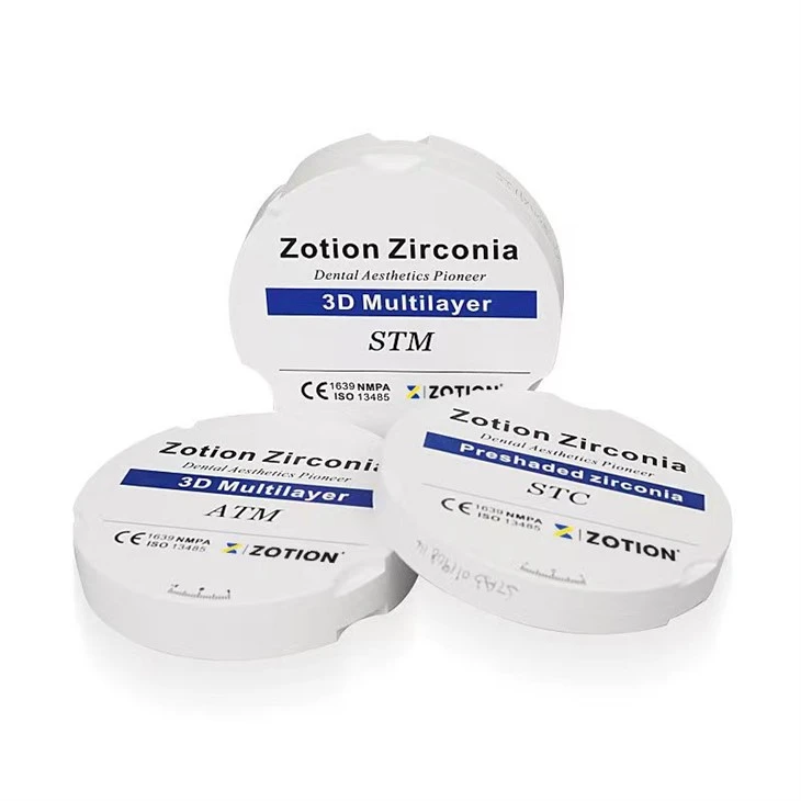 Zirconia Multilayer Dental Block Dental Zirconia Blanks Cad Cam Dental Zirconia